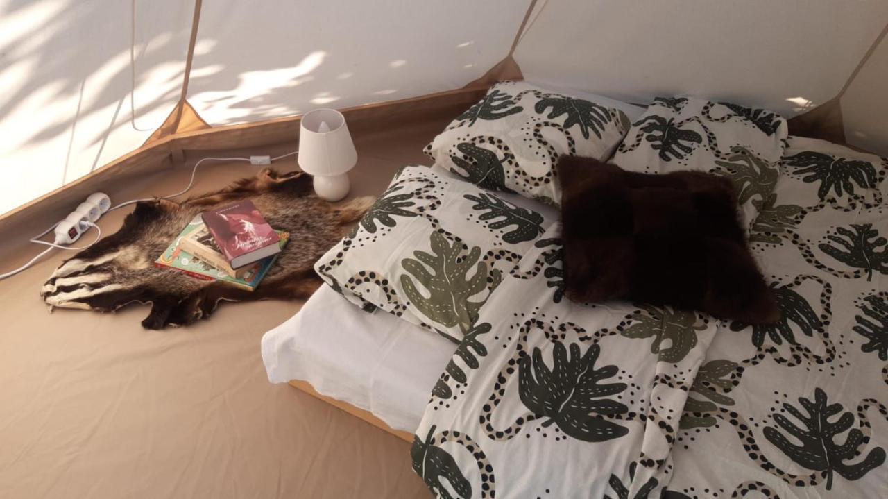 Hotel Glamping Fluffy Horns - Glempings Pukainie Ragi Plieņciems Exterior foto