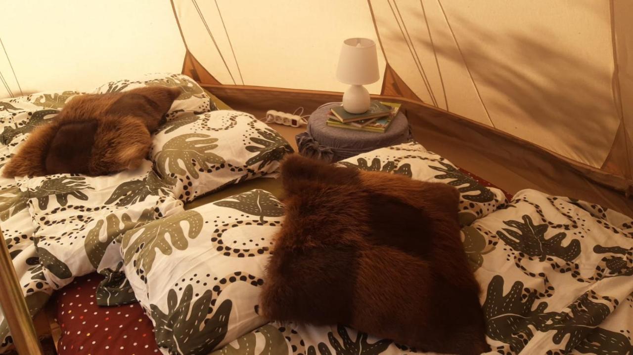 Hotel Glamping Fluffy Horns - Glempings Pukainie Ragi Plieņciems Exterior foto