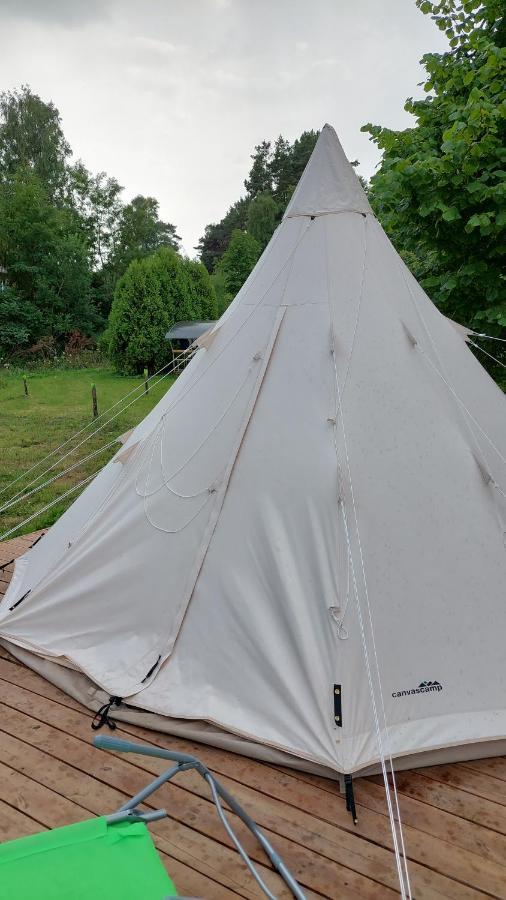 Hotel Glamping Fluffy Horns - Glempings Pukainie Ragi Plieņciems Exterior foto
