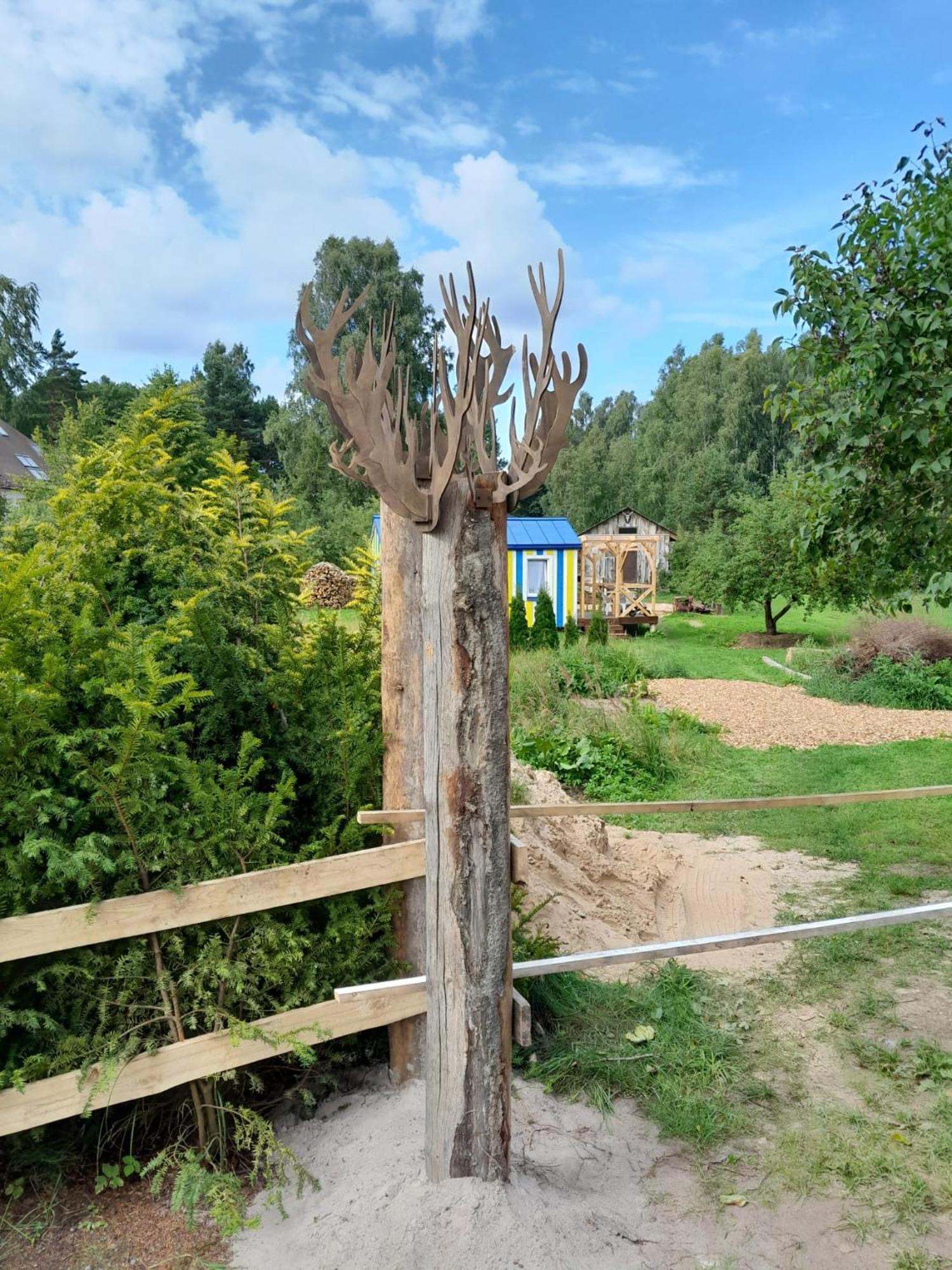Hotel Glamping Fluffy Horns - Glempings Pukainie Ragi Plieņciems Exterior foto