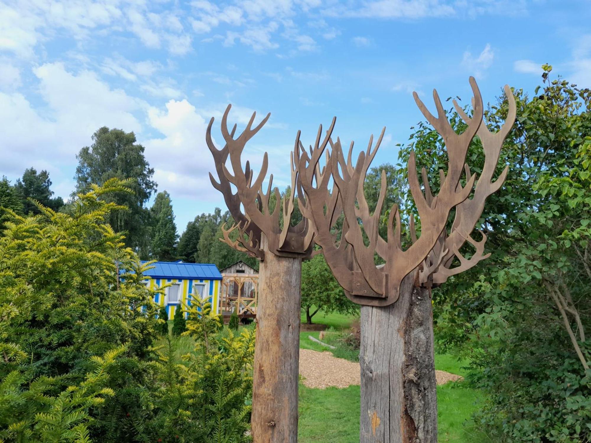 Hotel Glamping Fluffy Horns - Glempings Pukainie Ragi Plieņciems Exterior foto